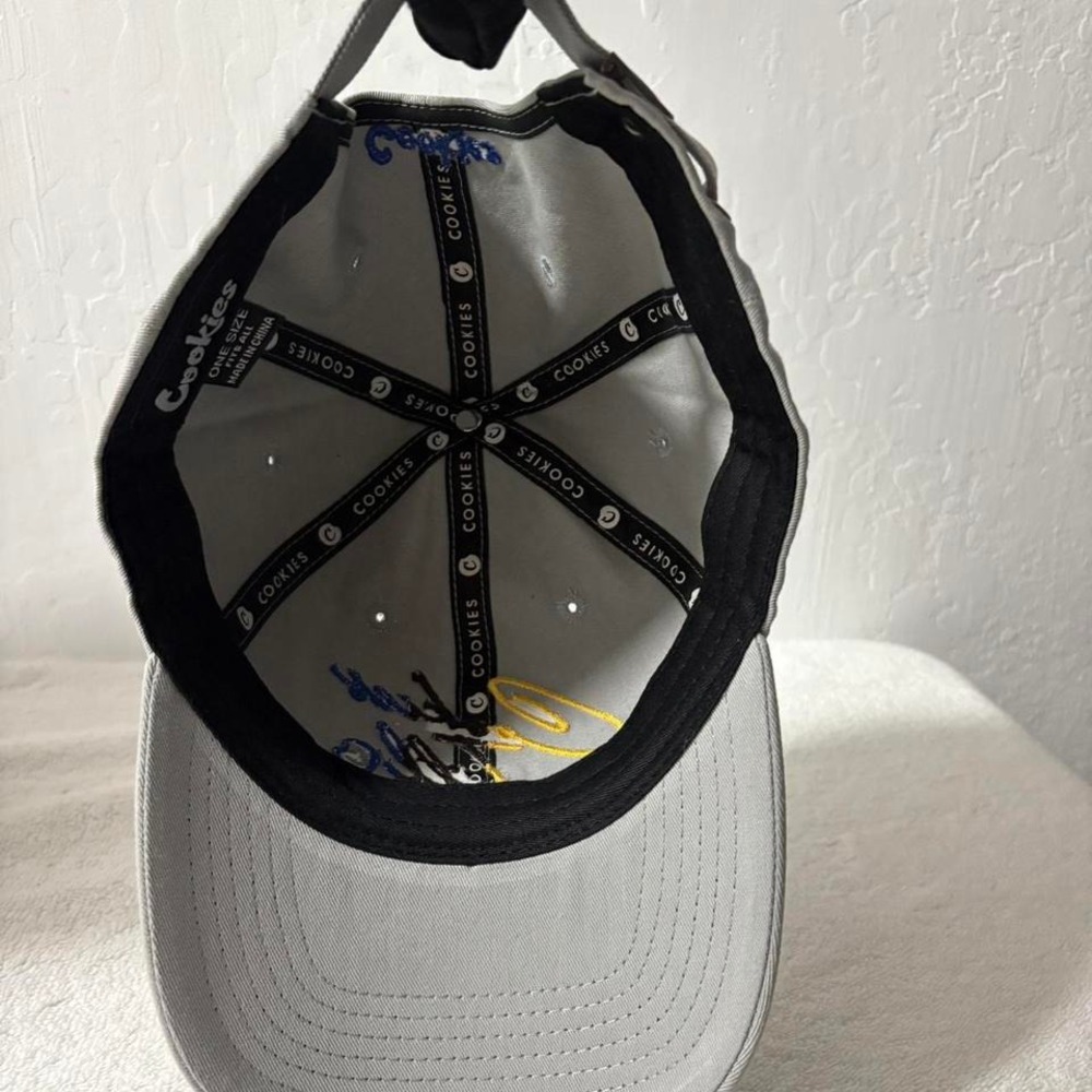 Cookies Intl. Script Logo Hat – Grey - Picture 8 of 8